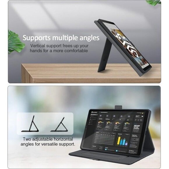 Case for Samsung Galaxy Tab A7 10.4 Inch 2020 with Stand, Hand Strap - Picture 6 of 7